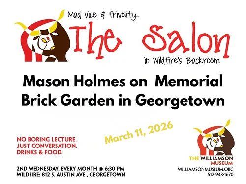 March Salon: Mason Holmes on Memorial Brick Garden in Georgetown