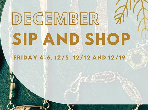 Sip and Shop at Wedge Studios with ESB Jewelry
