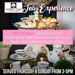 The White Oak Cottage Tea Experience in Lithia