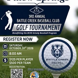 3rd Annual Battle Creek Baseball Club Golf Tournament