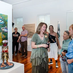 First Friday Art Walk at the Cornell Art Museum