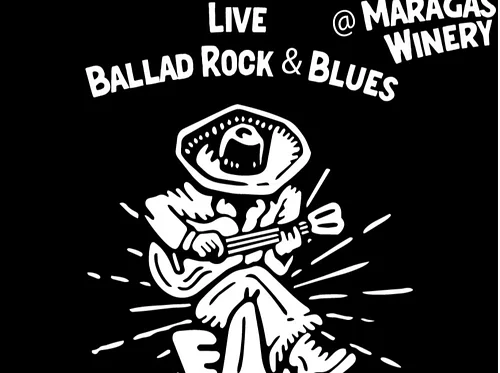 Live Afternoon Ballad Rock & Blues featuring the “Rockchucks” at Maragas Winery
