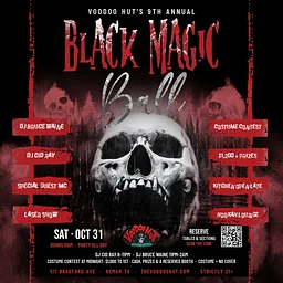 9th Annual Black Magic Ball — Halloween at VooDoo Hut