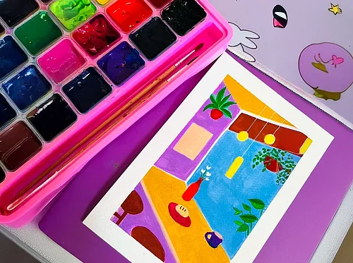 Gouache Painting Workshop