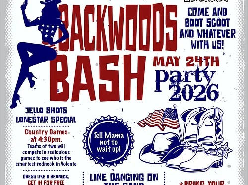 Backwoods Beach Bash - Country Meets Rock - Themed Event -LIXBOX- Austin TX