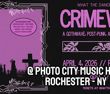 CRIMEWAVE: A POST-PUNK & DARKWAVE PARTY