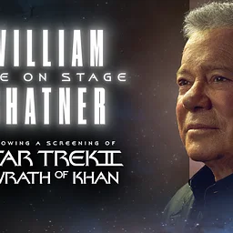 William Shatner Live On-stage with Star Trek II: The Wrath of Khan