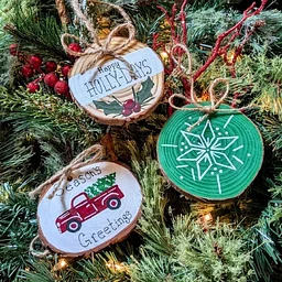 Holiday Painted Ornaments