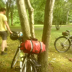 An Evening of Bikepacking