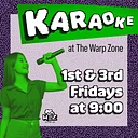Karaoke at The Warp Zone