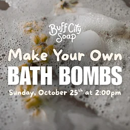 Make Your Own Bath Bombs with Buff City Soap