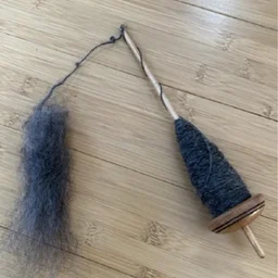 Spinning on a Drop Spindle