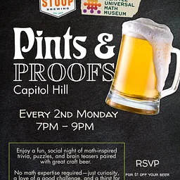 Pints & Proofs - Capitol Hill
