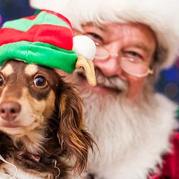 Pet Photos with Santa