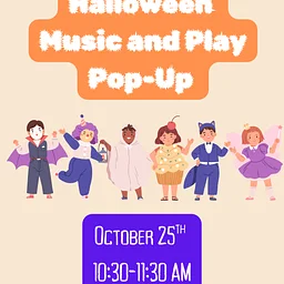Halloween Music and Play Pop-Up