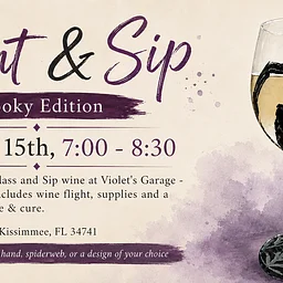 Paint & Sip - Halloween Edition