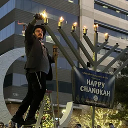 Chanukah Menorah Lighting in Partnership with Chabad of Richardson