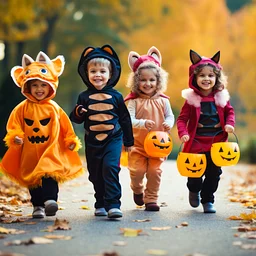 Trick or Treating in the Forest!