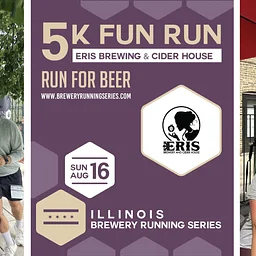 5k Fun Run x ERIS Brewery & Cider House | 2026 IL Brewery Running Series