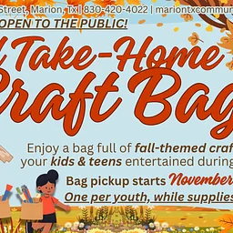 Fall Take-Home Craft Kits (Ages 17 & Under)