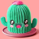 Kids Class: Cute Cactus Cake