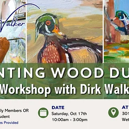 Painting Wood Ducks with Dirk Walker