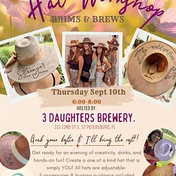 Brims & Brews Hat Workshop