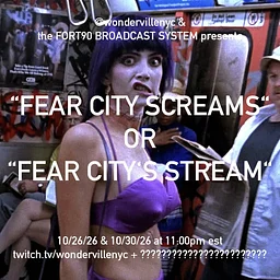 the FORT90 BROADCAST SYSTEM presents: FORT90 TV ("FEAR CITY SCREAMS" OR "FEAR CITY'S STREAM" part 1)