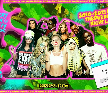 SORRY FOR PARTY ROCKING