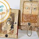 Wonder What to Wear: A Mixed Media Wearable Art Collage Workshop