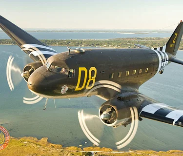 WWII C-47 D-Day Living History Immersive Flight Experience