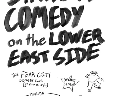 Thursday 05/28/2026 - Stand Up Comedy On The Lower East Side…