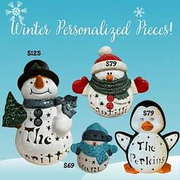 Winter Personalized Pieces Orders!