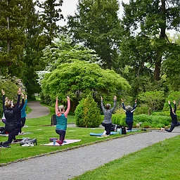 Yoga in the Gardens