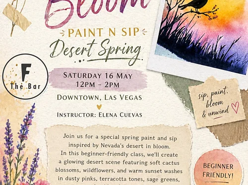 Las Vegas Watercolor Group: Desert Bloom