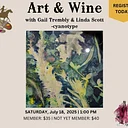 Art & Wine w/ Gail Trembly and Linda Scott