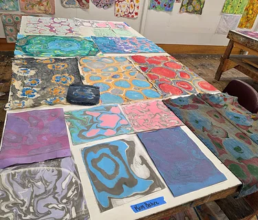 Kid's Camp: Marbling Art Camp 2026 (ages: 11-15)