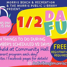 Half Day Fun with Morris Beach and Rec