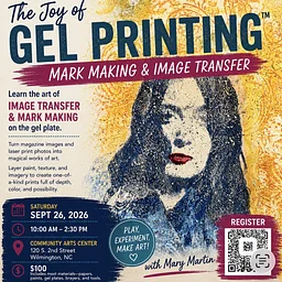 Joy of Gel Printing™: Mark Making and Image Transfer with Mary Martin
