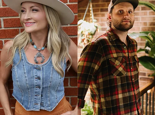 Melissa Quinn Fox and Levi Foster