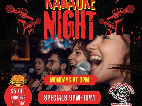 MONDAY KARAOKE NIGHT & SPECIALS