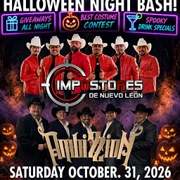 Impostores de Nuevo León & Ambizzion – Halloween Night Bash