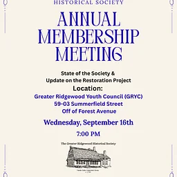 GRHS Annual Meeting