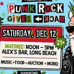 Punk Rock Gives Back- 3rd Annual Charity Show: Live Music, Auction, Food, & More