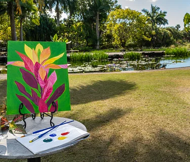 Colorful Croton Paint & Sip