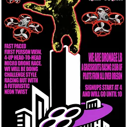 LIVE DRONE RACING! w/ Underground Drone League