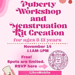 Puberty Workshop & Menstruation Kit Creation