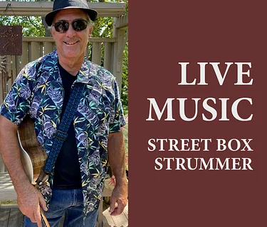Vineyard - Live Music: Street Box Strummer