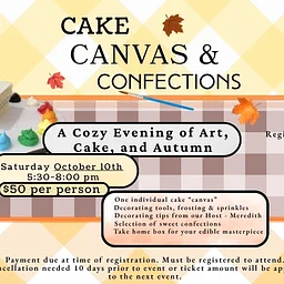 Cake, Canvas and Confections