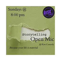 Anecdotal Open Mic